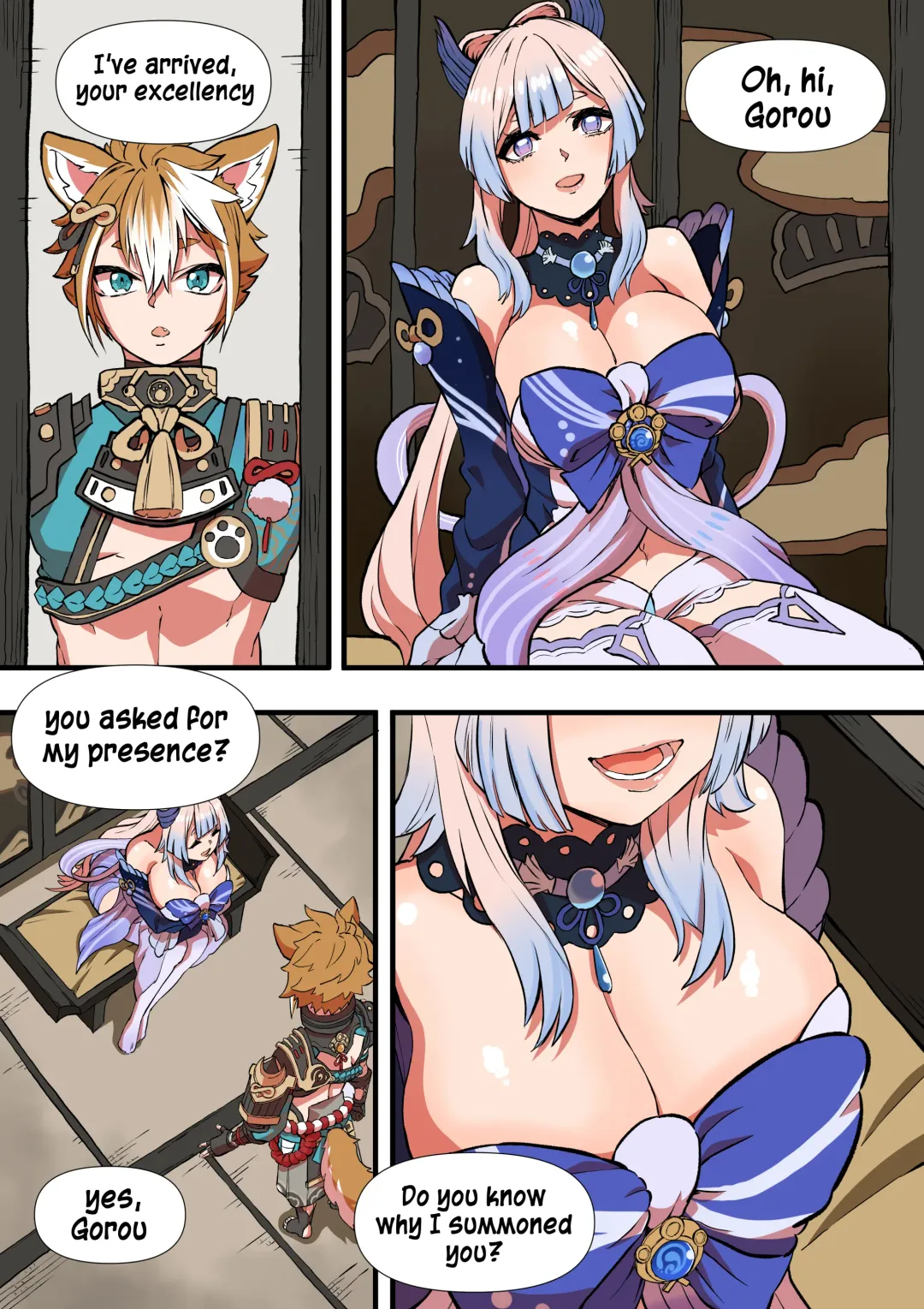 [Bluecandy] The Gratitude Of Watatsumi Maiden (decensored) Fhentai - Page 4