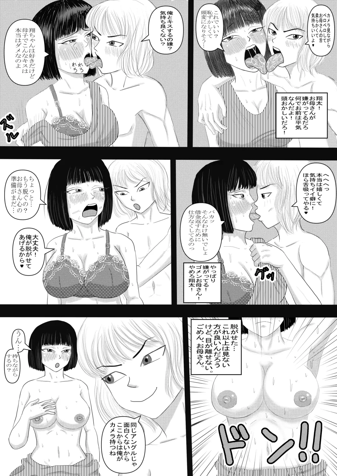 [Omurice] Okaa-san to Otouto ga Hametori Shiteta Fhentai - Page 10