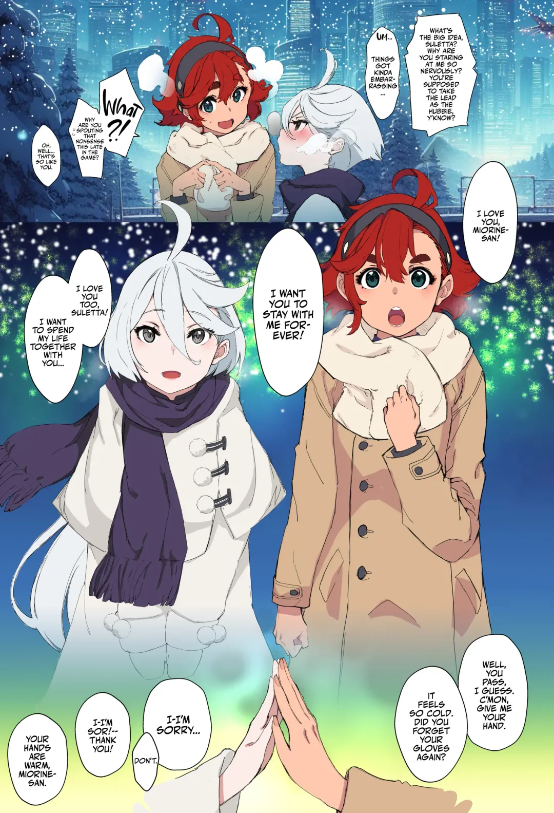 [Mil] Christmas (Suisei no Majo) Sonogo Fhentai - Page 1