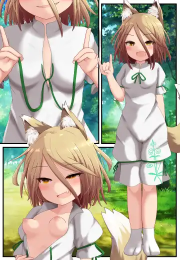 [Hanbun Kyojaku] Koibito ni Ai ni Iku Tochuu de Jaaku na Byakko ni Atta yo Fhentai - Page 4