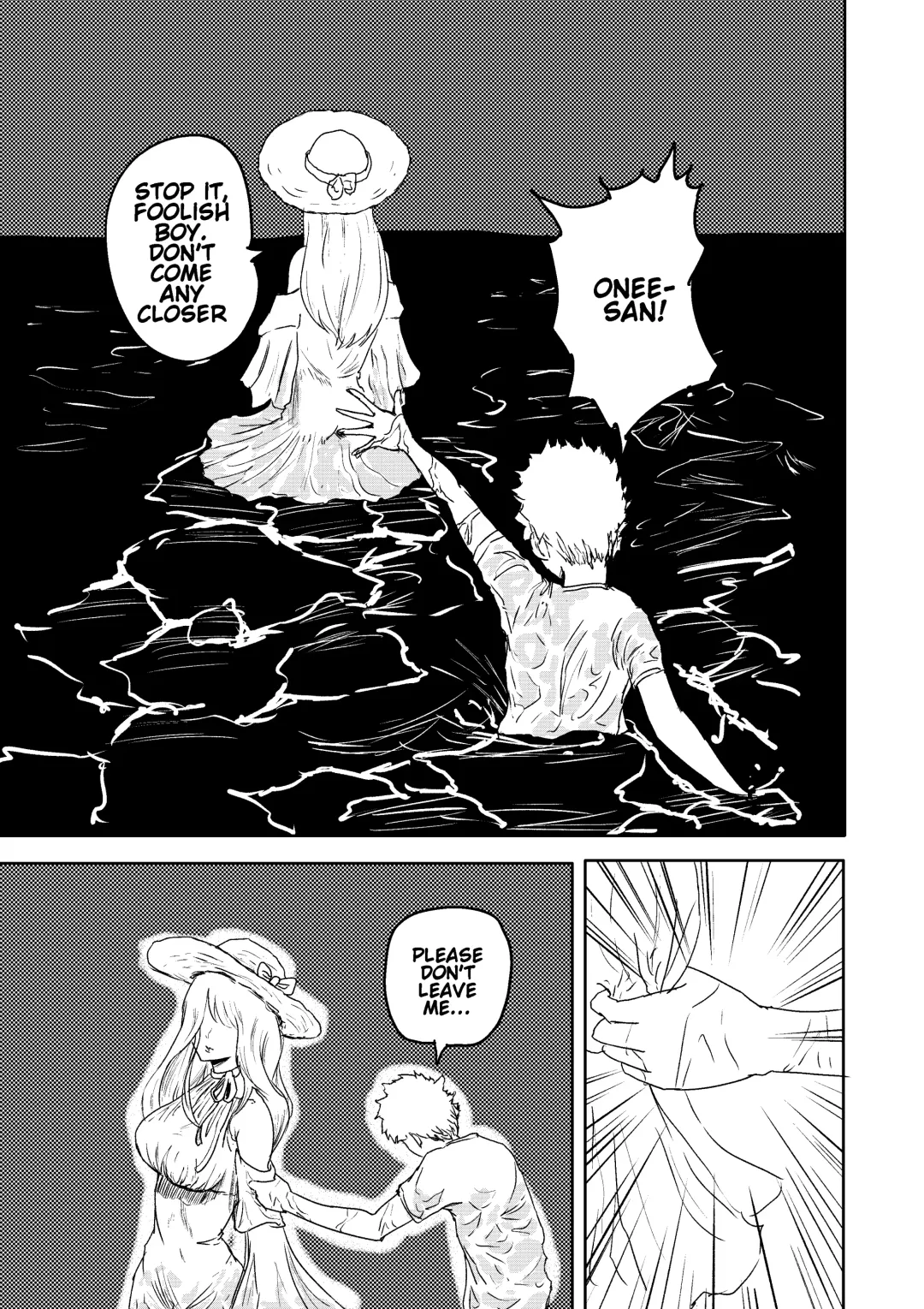 [Shoulder Enjoyer] Mikane and the Sea Woman Vore Doujin Fhentai - Page 1