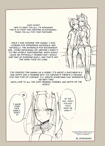 [Sokumaru] Konban wa Sister Succubus - EVENING. SISTER SUCCUBUS. | Tonight Is Succubus Nun Fhentai - Page 20