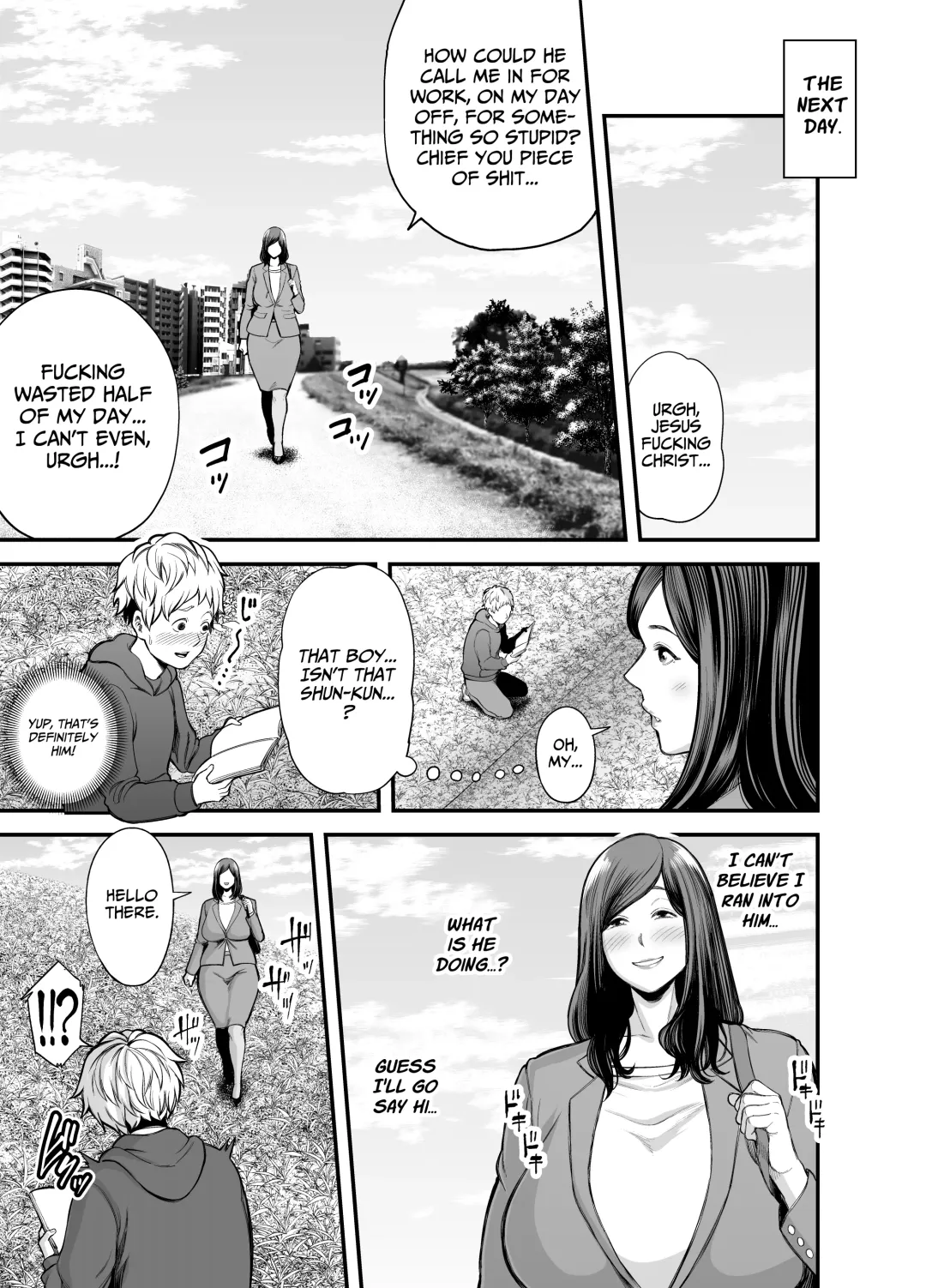 [Maccha Neji] Toshishita Chin Kui Obasan Fhentai - Page 10