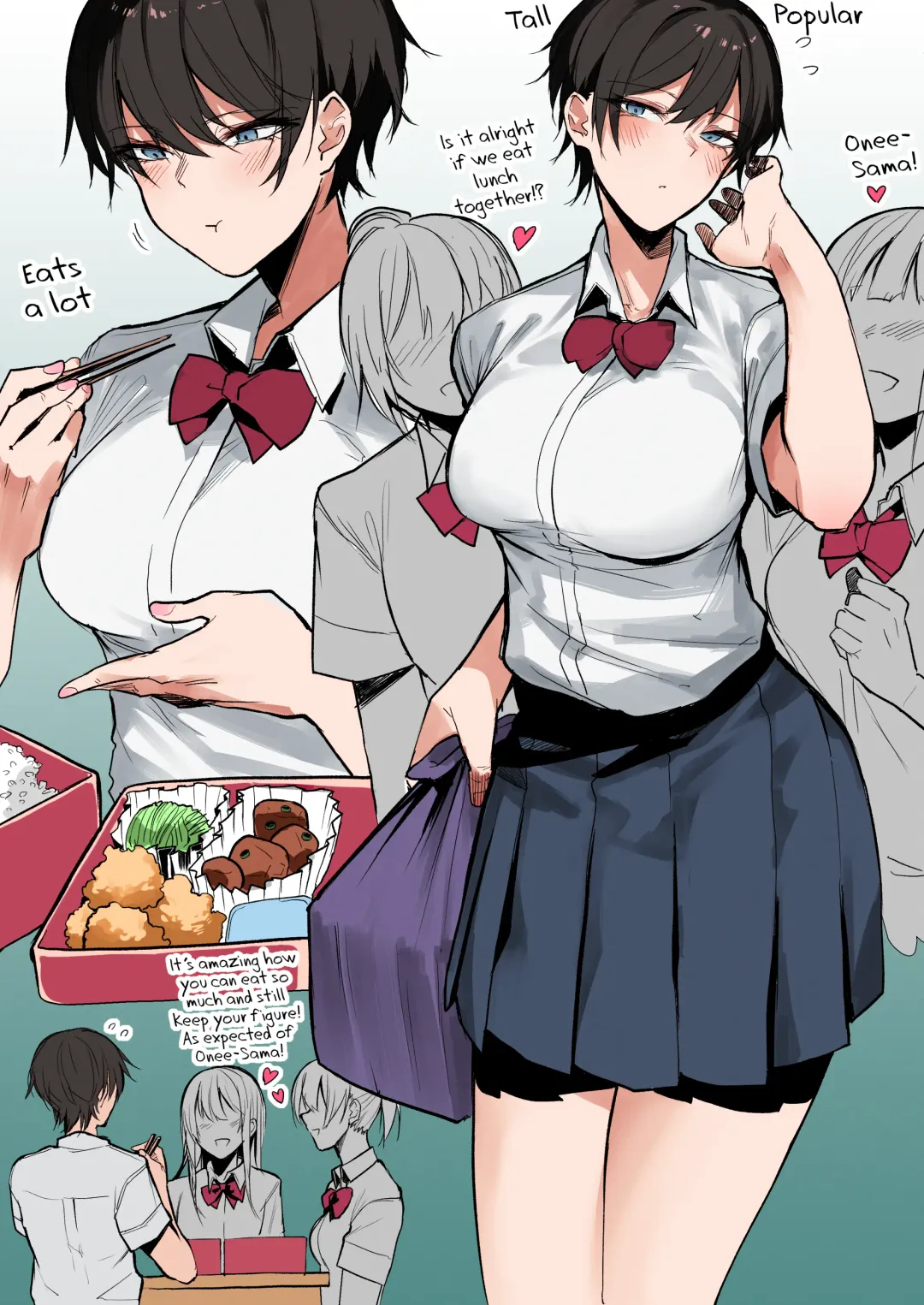 [Okyou] Boyish Succubus Onee-san Fhentai - Page 1