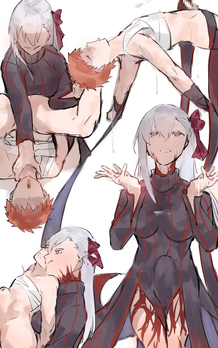 Shiki and Shirou x girls from FSN and Tsukihime Fhentai - Page 2