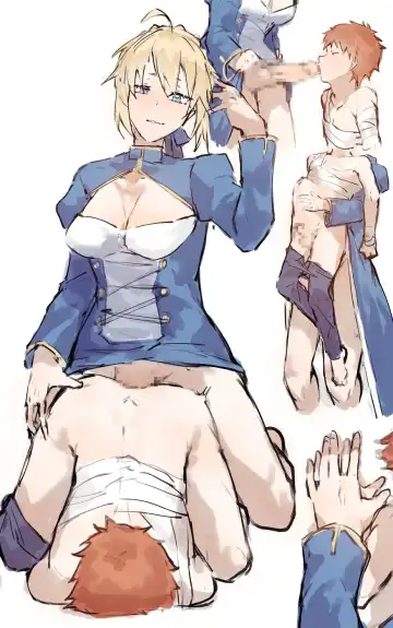 Shiki and Shirou x girls from FSN and Tsukihime Fhentai - Page 5