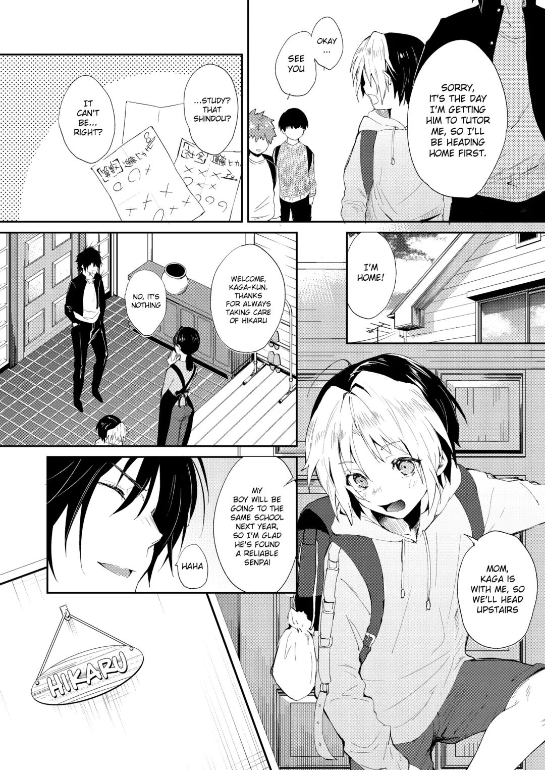 [Zacro] Haramitagari-ya no Hikaru-kun | Hikaru-kun Wants to Get Pregnant Fhentai - Page 5