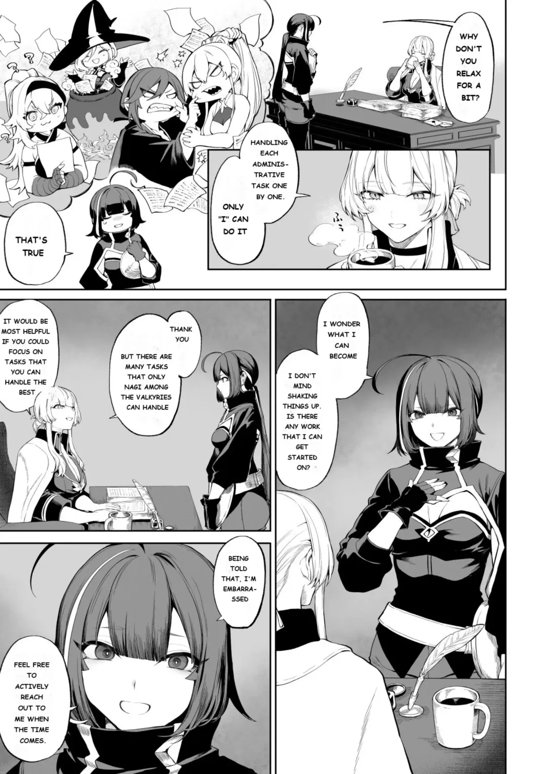 [Mashu] Ikusa Otome to Ikusa Goto! ~Onna Mahoutsukai Hen~ Fhentai - Page 12