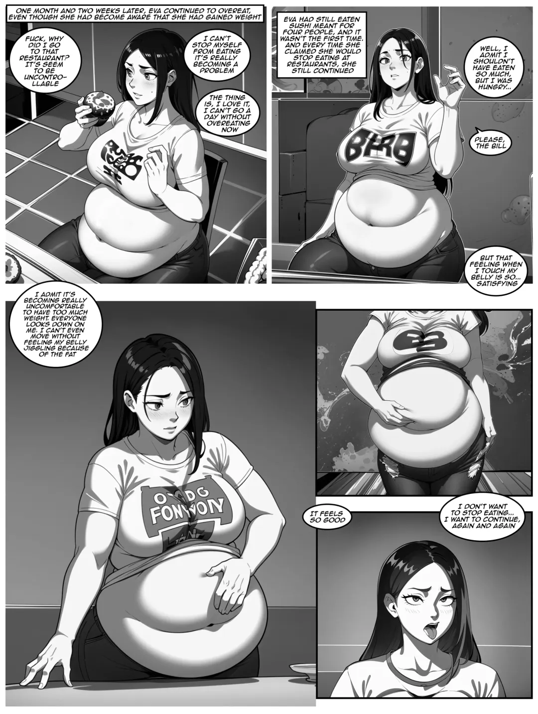 DeviantArt - Eva weight gain comic - Fhentai - Page 4