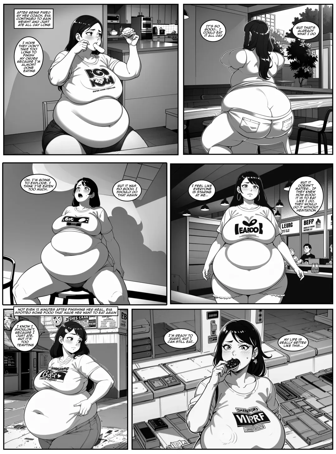 DeviantArt - Eva weight gain comic - Fhentai - Page 6