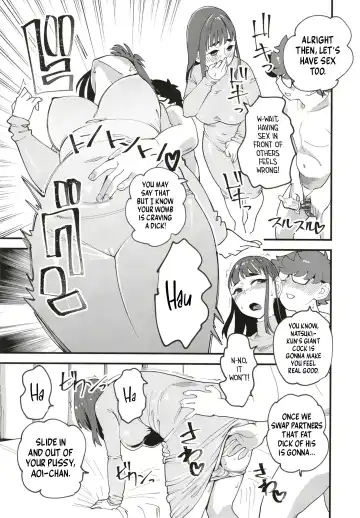[Clover] Kyouyuu Kanojo 2nd Haramase Swapping | My Best Friend's Girlfriend 2nd - Impregnation Swap Fhentai - Page 13