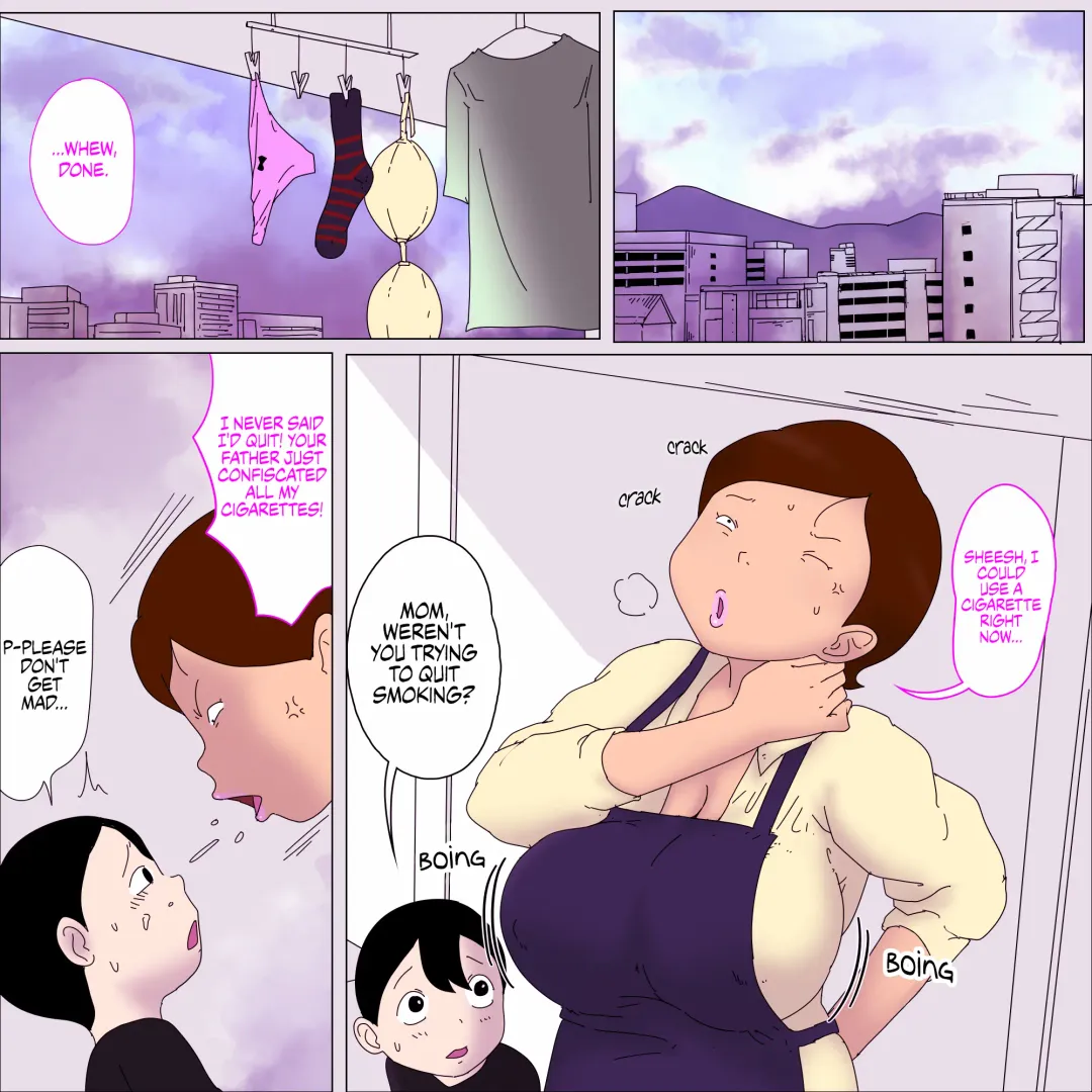 Mama, Kimochi Yosugi. | Mama, it feels good! Fhentai - Page 3