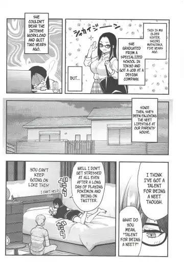 [Yuzuki N Dash] Mojo Ane | My NEET Older Sister Fhentai - Page 5