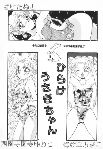 [Bakedanuki - Saionjionji Yuriko - Umegaoka Chizuko] Hirake! Usagi-chan Fhentai - Page 5