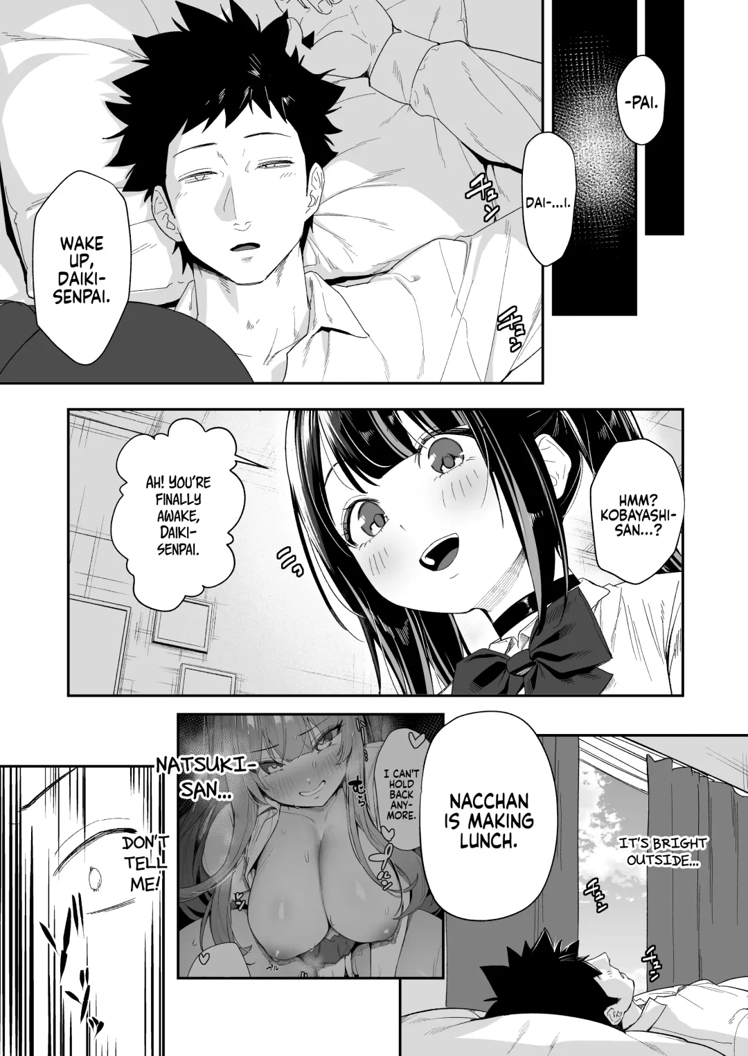 [Shien] Senpai, Kyou Tomatte mo Ii yo ne? | Can we stay at your place tonight Senpai? Fhentai - Page 50