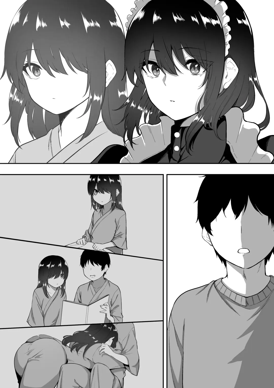 [Sanshoku Nerune] Maid no Shirasaki-san ni Gohoushi Shite Morau Hanashi 1-3 Fhentai - Page 114