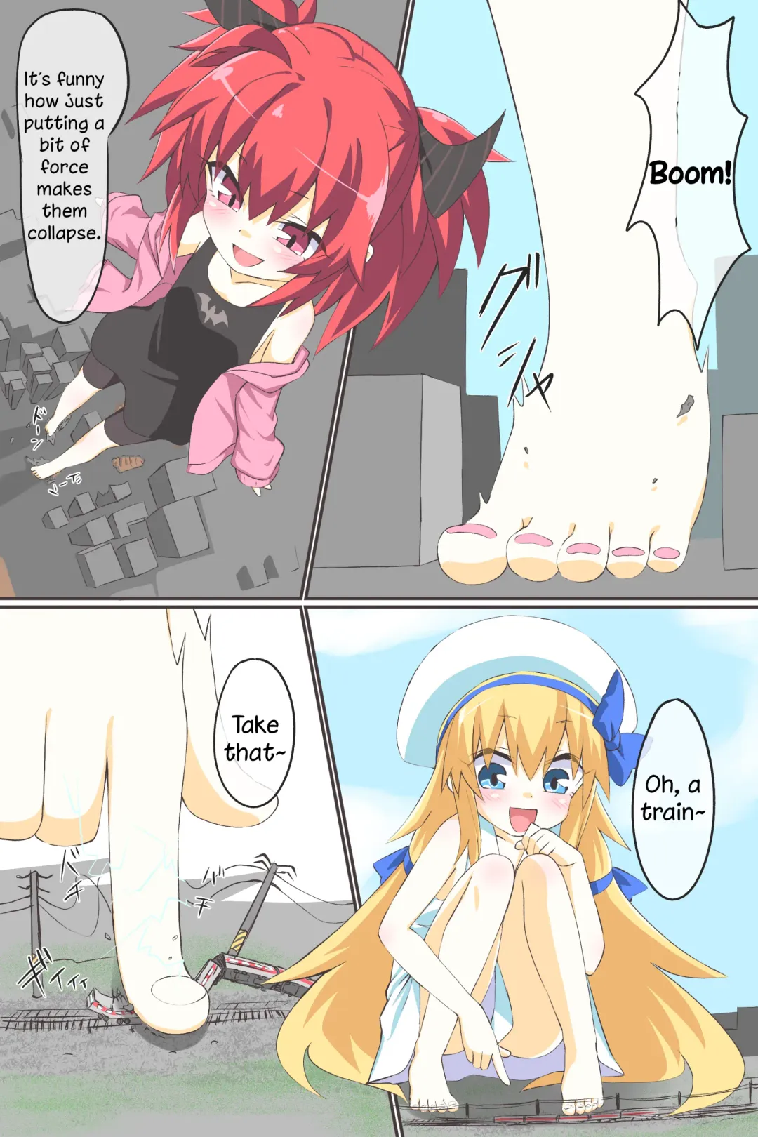 [Niwaka Potato] Dai 3-wa "Kiken na Futanari Chou Kyokon wa Nemurenai" | Episode 3 "The Dangerous Futanari Super Huge Cock Won't Sleep" Fhentai - Page 8