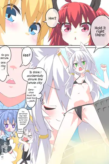 [Niwaka Potato] Dai 3-wa "Kiken na Futanari Chou Kyokon wa Nemurenai" | Episode 3 "The Dangerous Futanari Super Huge Cock Won't Sleep" Fhentai - Page 9