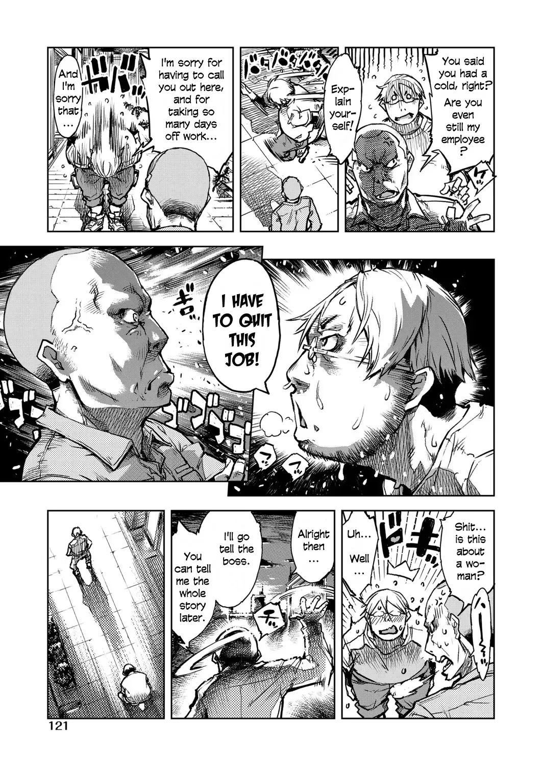 [Suzuki Kyoutarou] Madogiwa no Tabako-san | Tabako-san on the window Ch. 1-5 Fhentai - Page 122