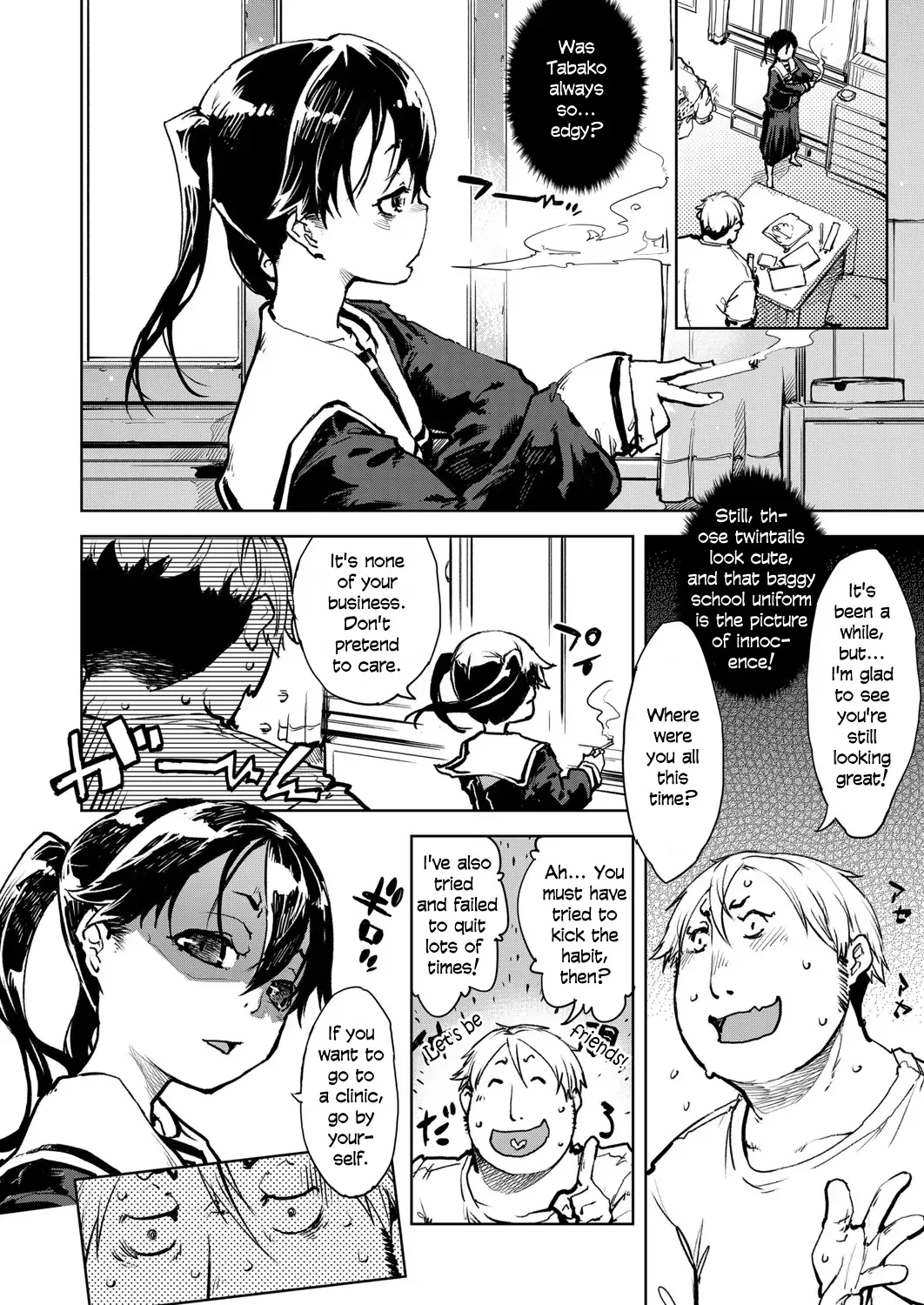 [Suzuki Kyoutarou] Madogiwa no Tabako-san | Tabako-san on the window Ch. 1-5 Fhentai - Page 27