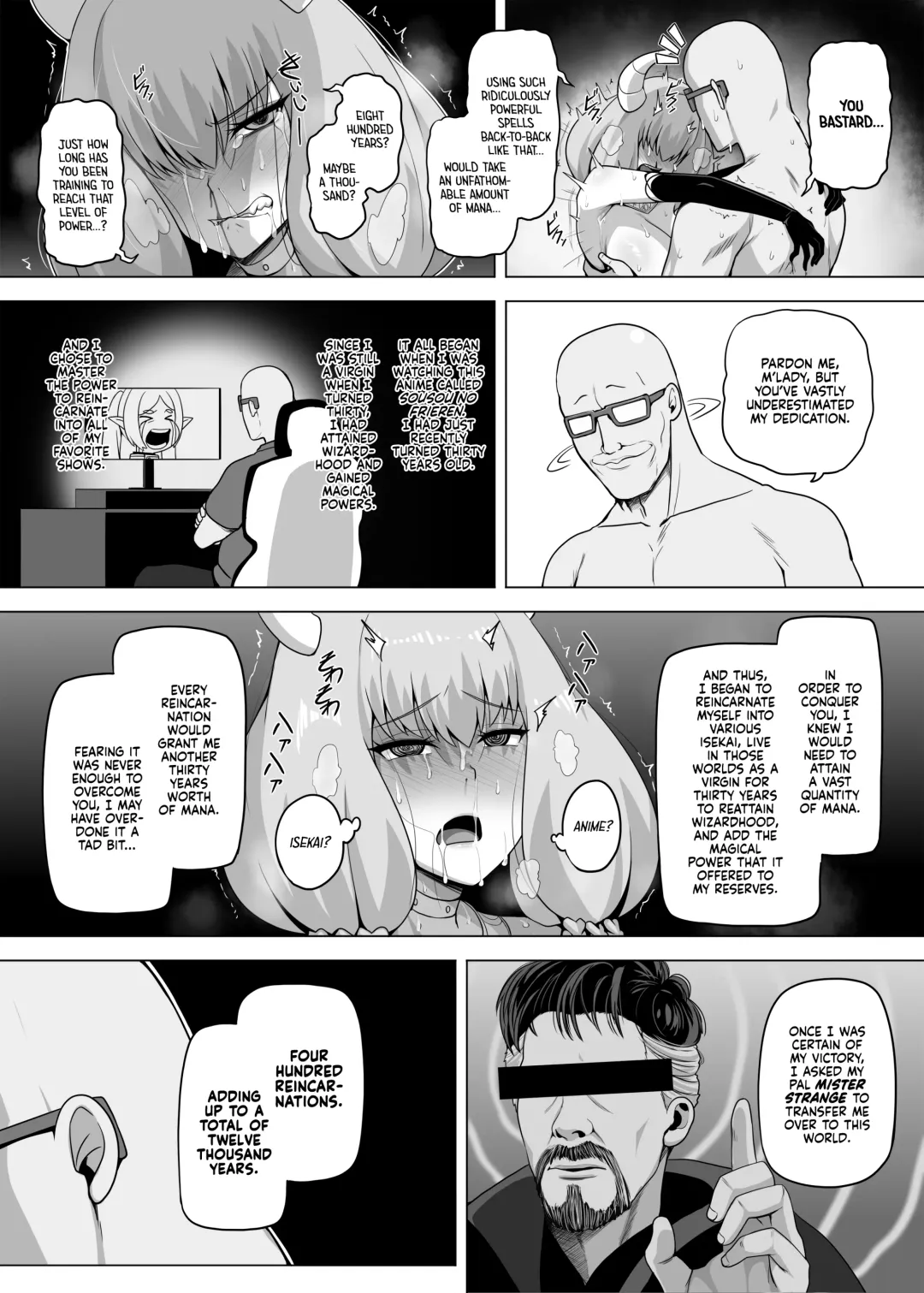 [Darkmaya] Aura to Ippatsu Yaru Tame Mechakucha Maryoku o Tamete Kimashita | I Saved Up Tons Of Mana For One Goal: To Blow My Load Inside Aura! Fhentai - Page 12