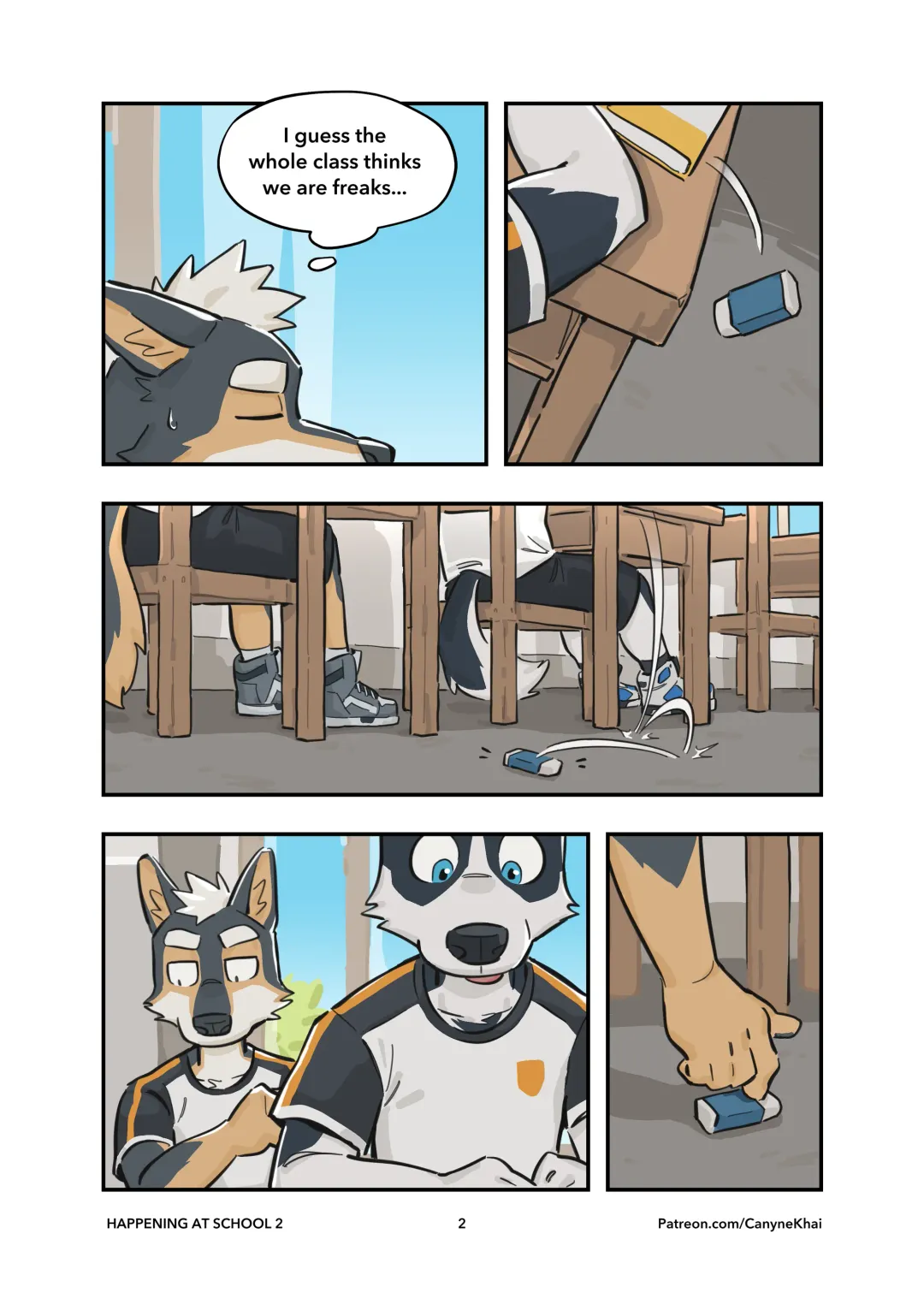 [Canyne Khai] Happening At School 2 Fhentai - Page 4