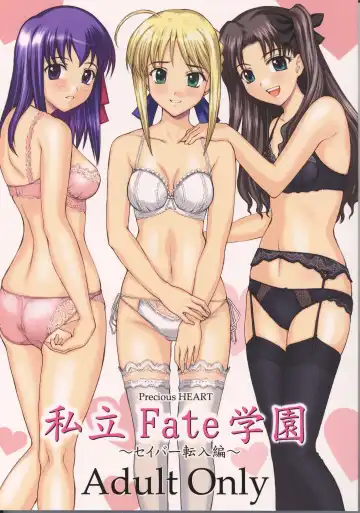 [Yamasaki Atsushi] Shiritsu Fate Gakuen ~Saber Tennyuuhen~ - Fhentai