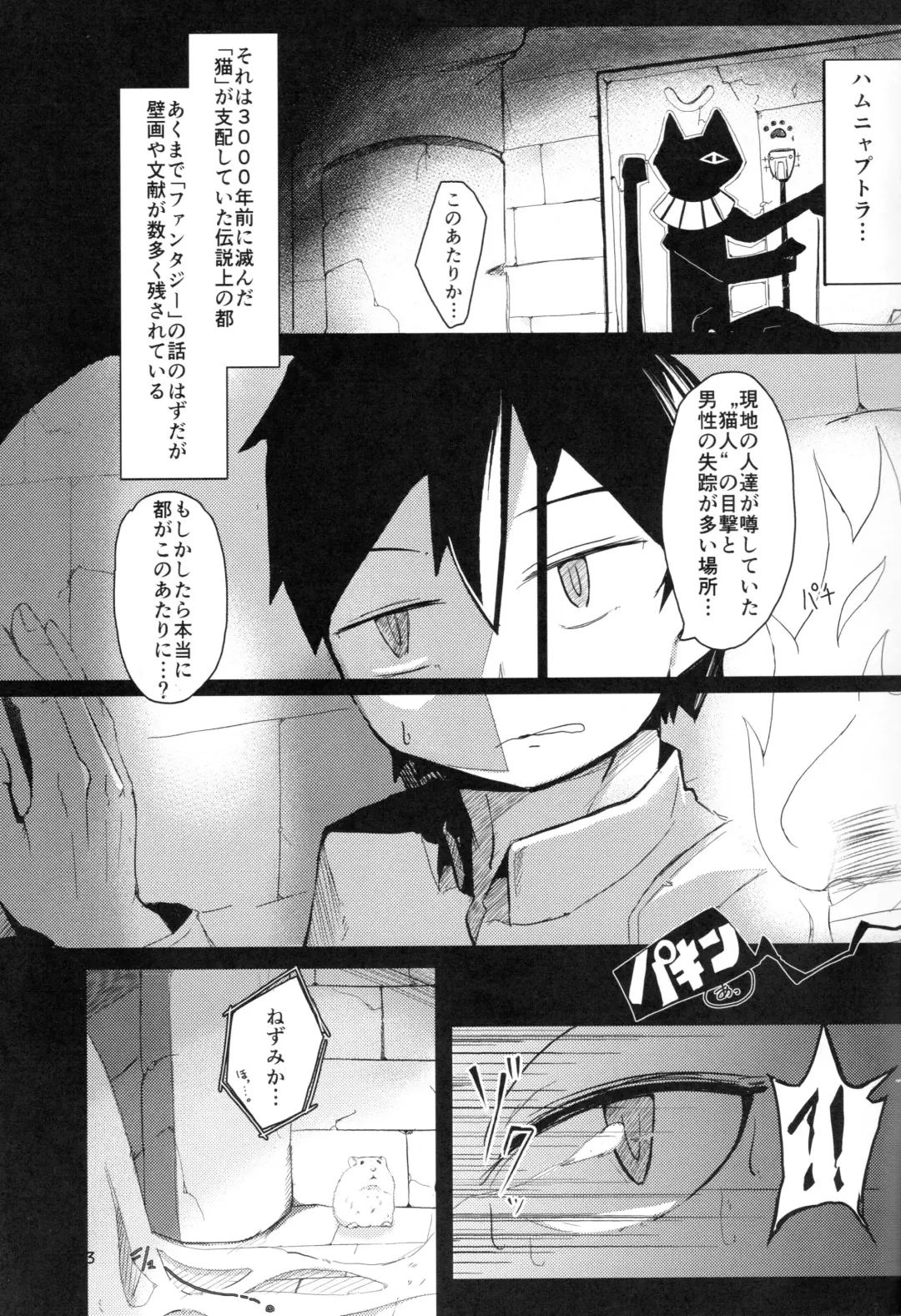 [Nekodel] Hamunnyaptra -The Lost City of Cats- Fhentai - Page 3