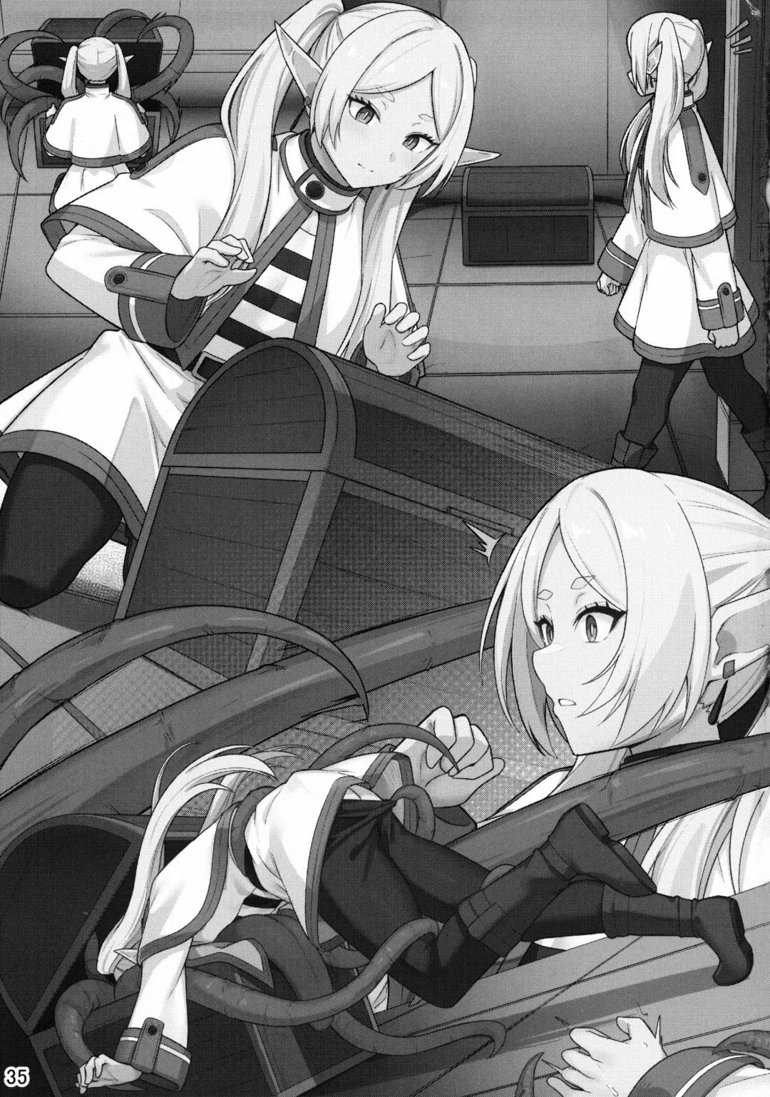 [Siseki Hirame] Frieren's Chotto H na Hon Fhentai - Page 37