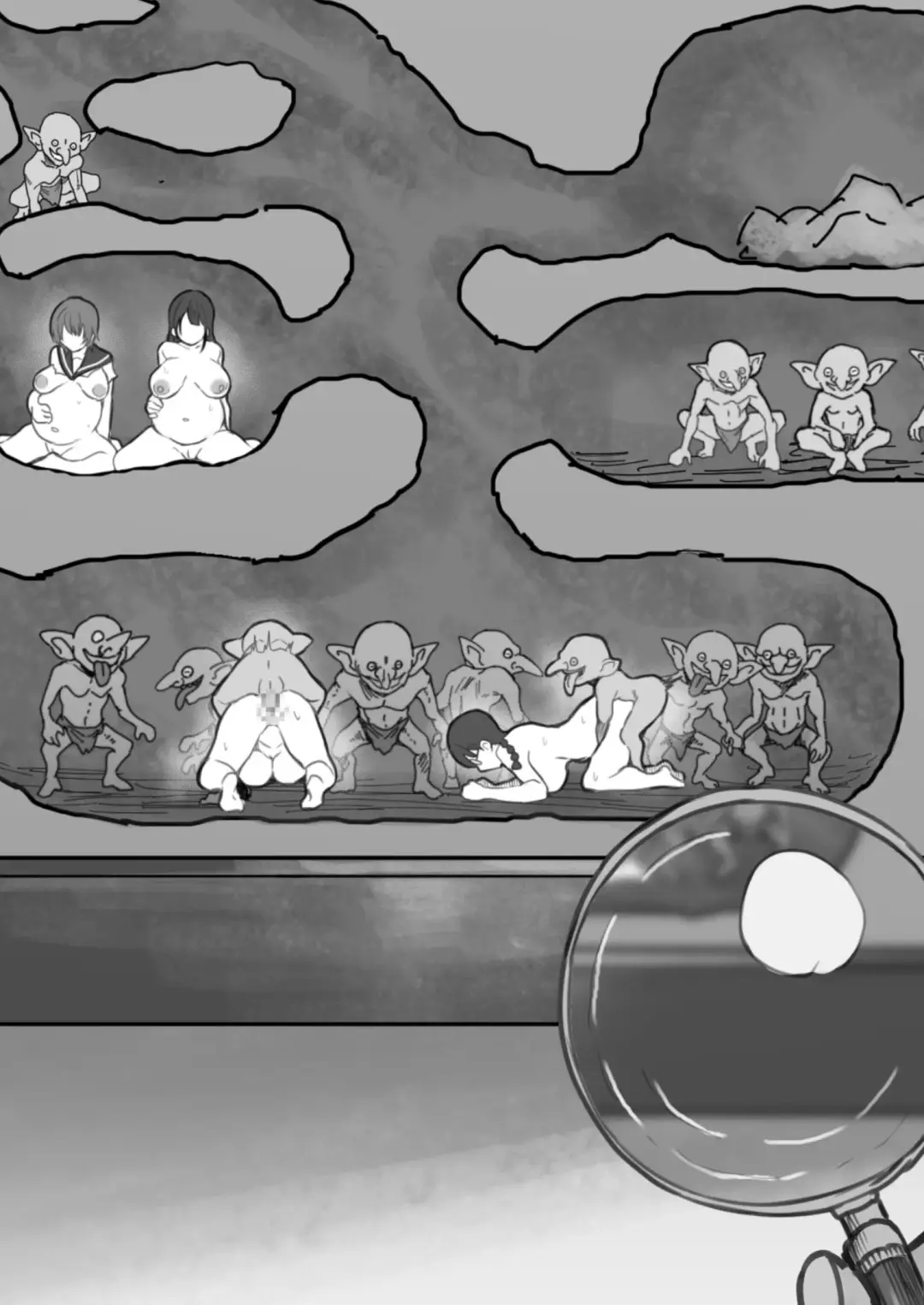 [Ruutyan] Goblin no Suana ni Mesu o Irete Kansatsu Shita Kekka ga Yaba Sugita Fhentai - Page 22