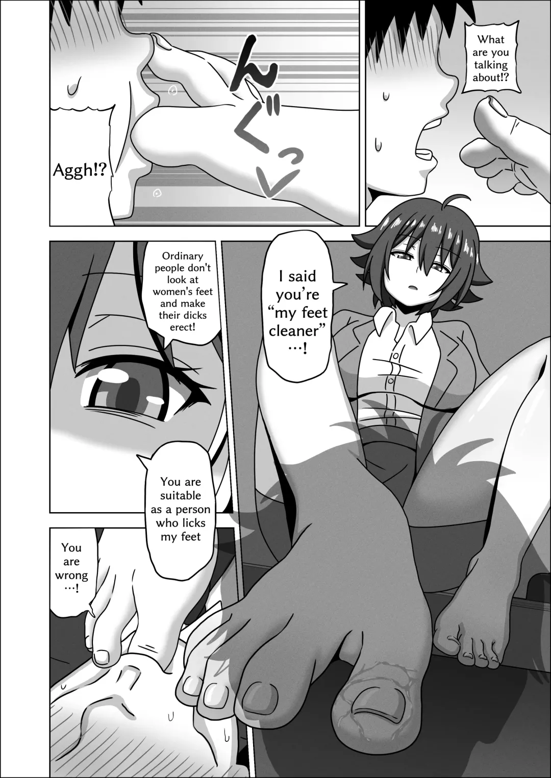 [Nush] Kouhai no Ashi de Gachi Boki Shite Hazukashikunainsu ka? Wara | Aren't You Ashamed of Getting a Boner from Your Junior's Feet? LOL Fhentai - Page 10