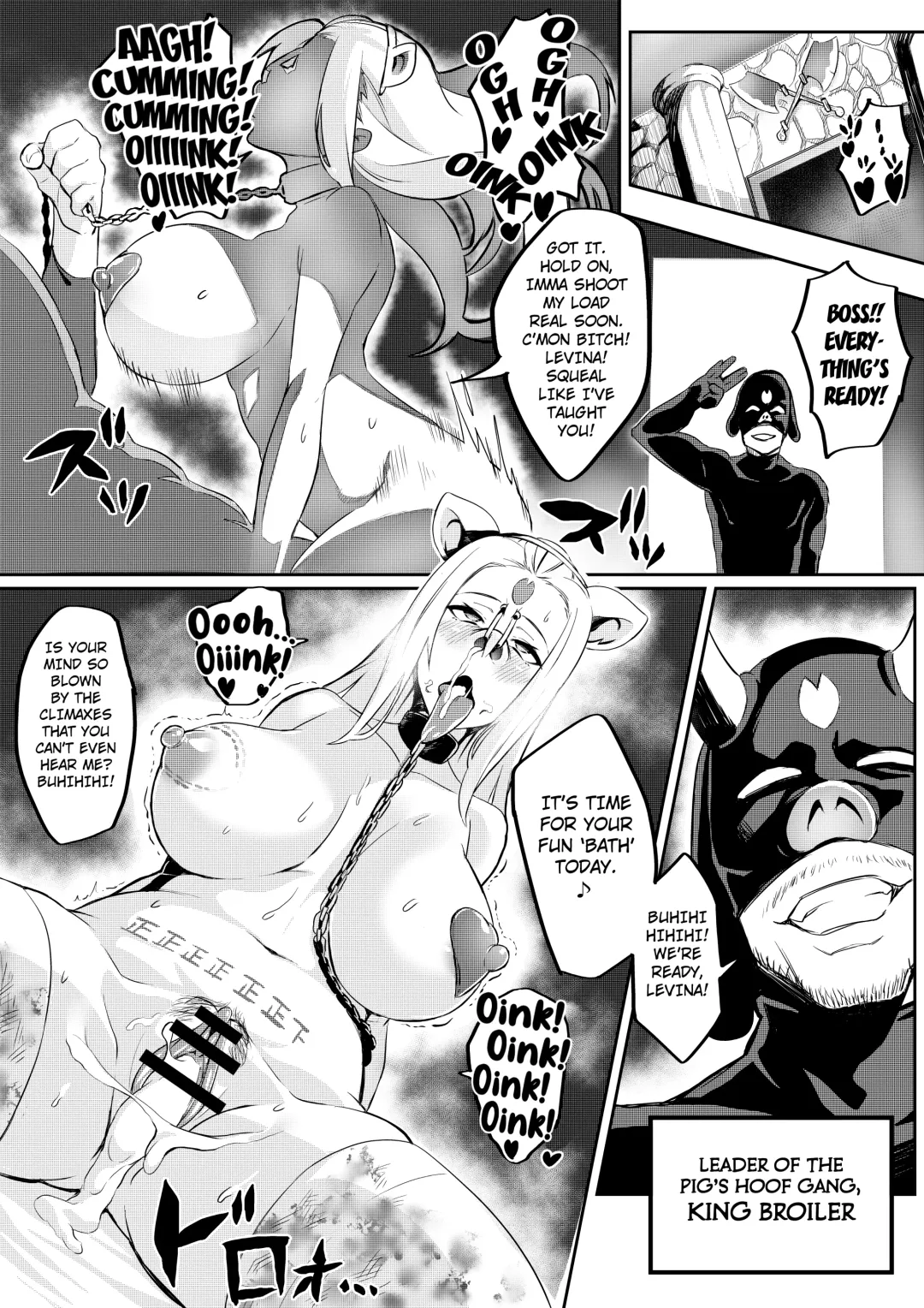 [Hatoba Akane] Touma Senki Cecilia IF ~Toraware no Senotome Dappun no Utage to Koedame Kuro~ | Demon Slaying Battle Princess Cecilia Extra Chapter ~Battle Princesses in Captivity: Defecation Banquet and Excrement Bath~ Fhentai - Page 4