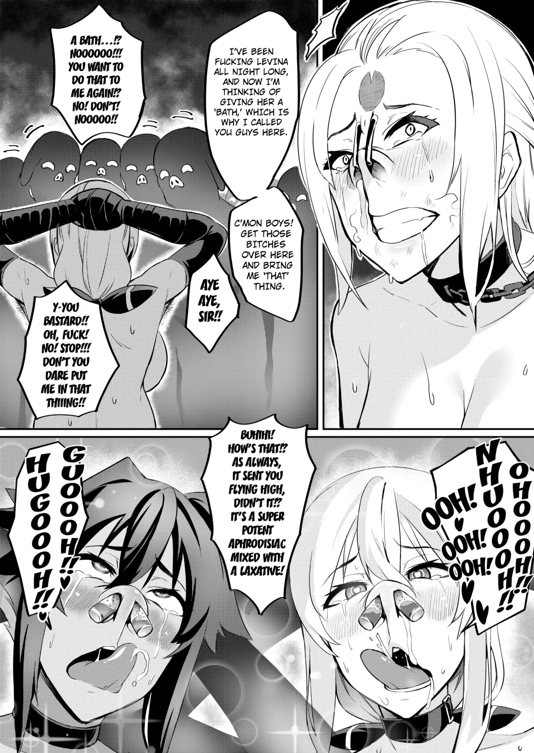 [Hatoba Akane] Touma Senki Cecilia IF ~Toraware no Senotome Dappun no Utage to Koedame Kuro~ | Demon Slaying Battle Princess Cecilia Extra Chapter ~Battle Princesses in Captivity: Defecation Banquet and Excrement Bath~ Fhentai - Page 6