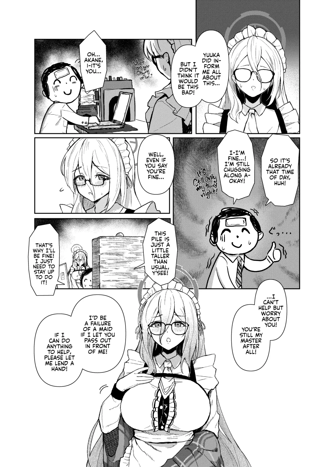 [Hako Reema] Akane ni Iyasarete Mimasen ka? | Won't You Let Me Comfort You? Fhentai - Page 3