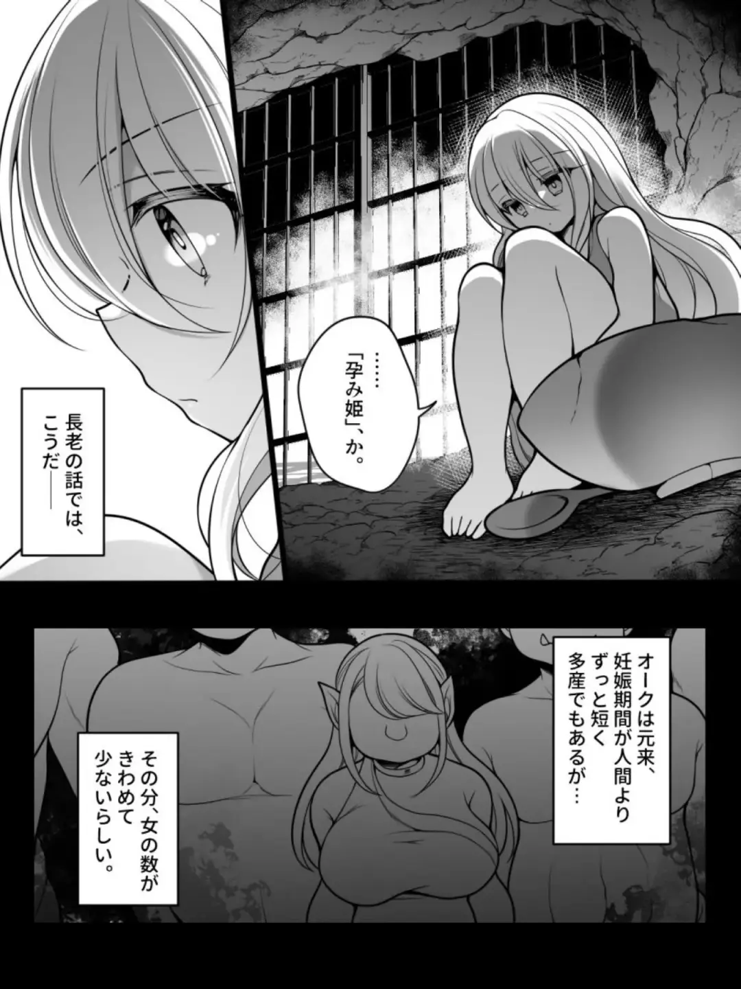 [Reitou Mikan] TS Impregnated Princess ~A story about a former hero who becomes the princess of a group of orcs~ Fhentai - Page 11