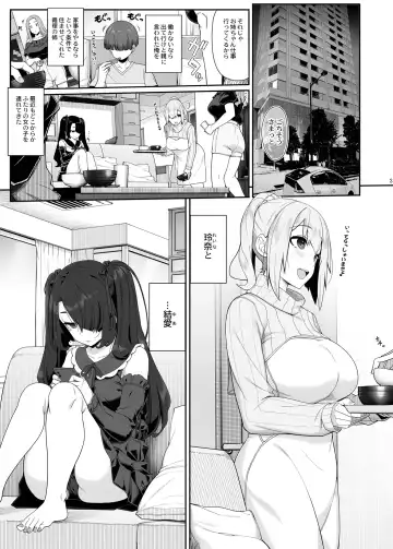 [Kirin Kakeru] Wake Ari Josei wa Yoru no Ecchi de Shirokuro Tsuketai Fhentai - Page 2