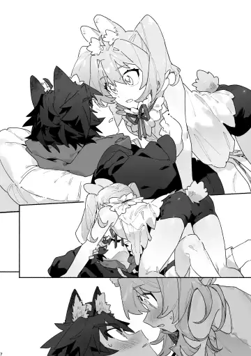 [Usachanget] ♂ ga Uke. Usagi-chan x Ookami-kun Fhentai - Page 7