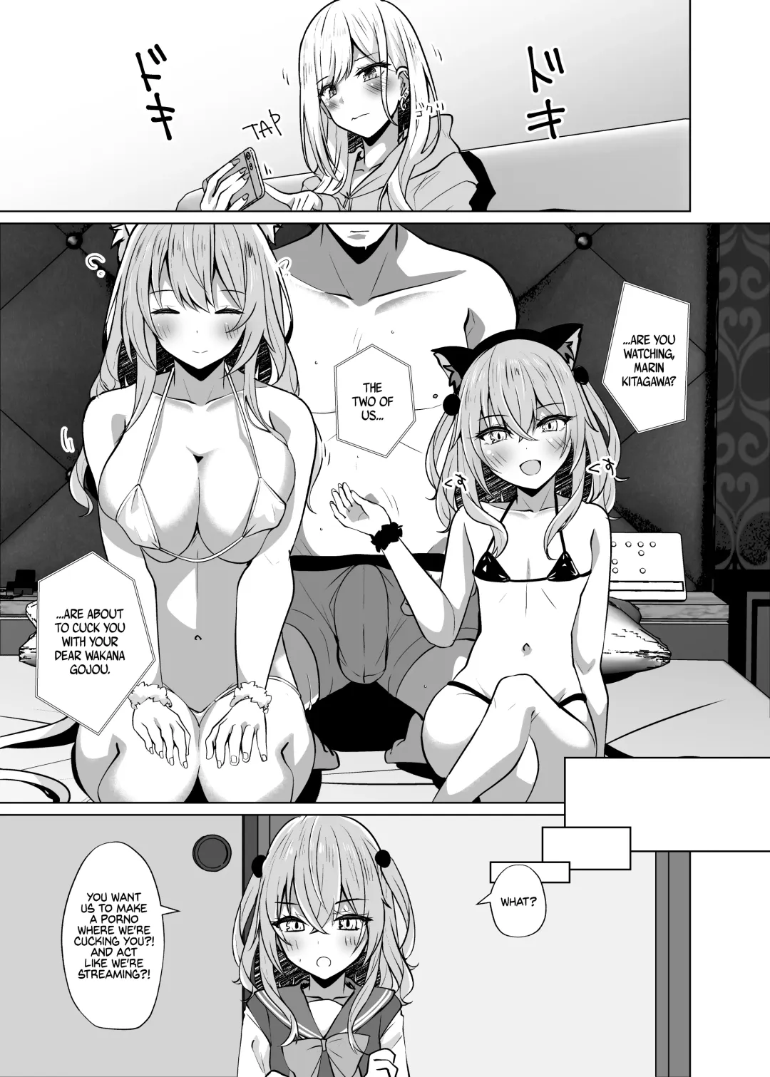 [Shirosuzu] Hokomi 0 Yen Gyaku NTR Haishin Gokko Cosplayer 2+1 | Fucking Two Cosplayers for Free as We Pretend We're Streaming a Cucking Session Fhentai - Page 2