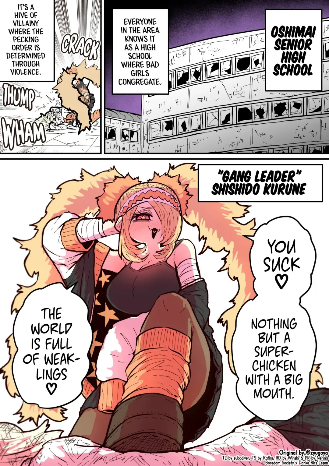 [Zyugoya] Being Targeted by Hyena-chan Fhentai - Page 21