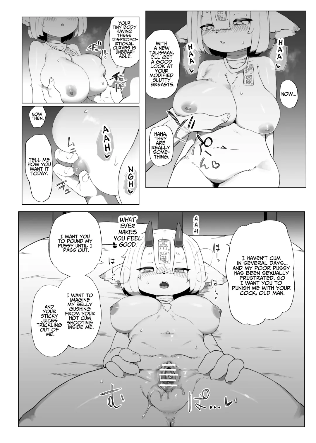 [Tenyati] Kutta Bun Ume! Hitokui Oni-chan | Give Birth To That Which You Eat! Man-eating Ogress! Fhentai - Page 14