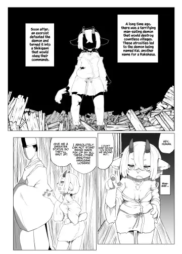 [Tenyati] Kutta Bun Ume! Hitokui Oni-chan | Give Birth To That Which You Eat! Man-eating Ogress! Fhentai - Page 4
