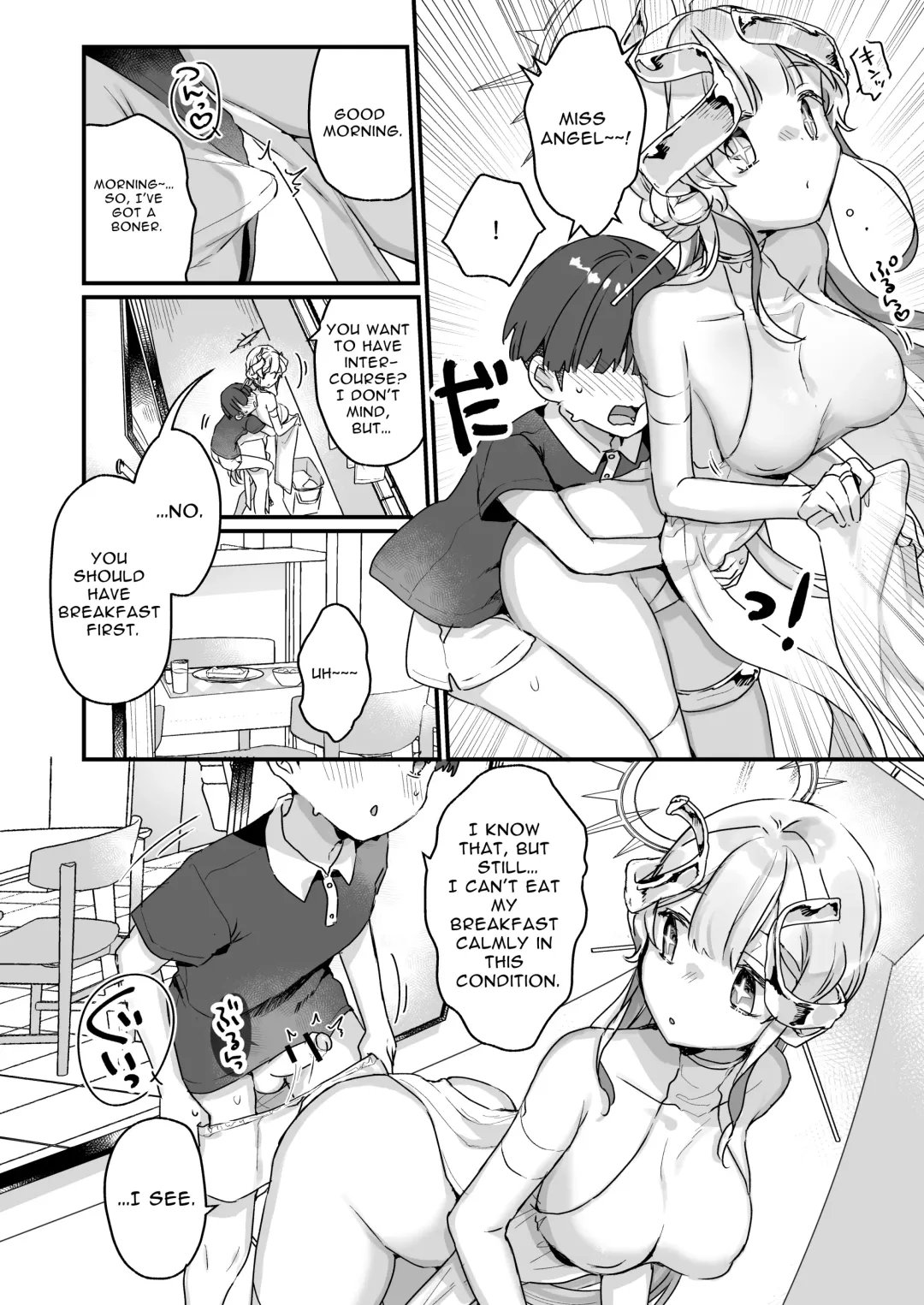 [Kanroame] Onaho Ochishita Kikai Tenshi-sama to Boku no Natsuyasumi | My Summer Vacation with a Fallen Faphole Mech Angel Fhentai - Page 23