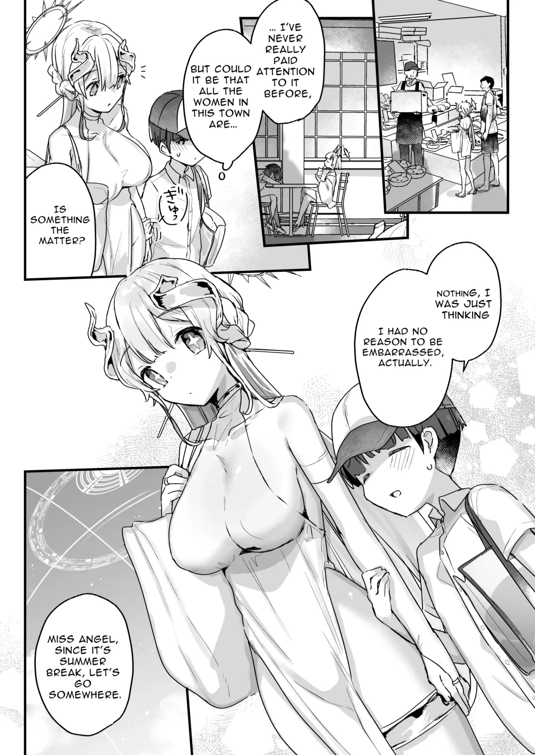 [Kanroame] Onaho Ochishita Kikai Tenshi-sama to Boku no Natsuyasumi | My Summer Vacation with a Fallen Faphole Mech Angel Fhentai - Page 42