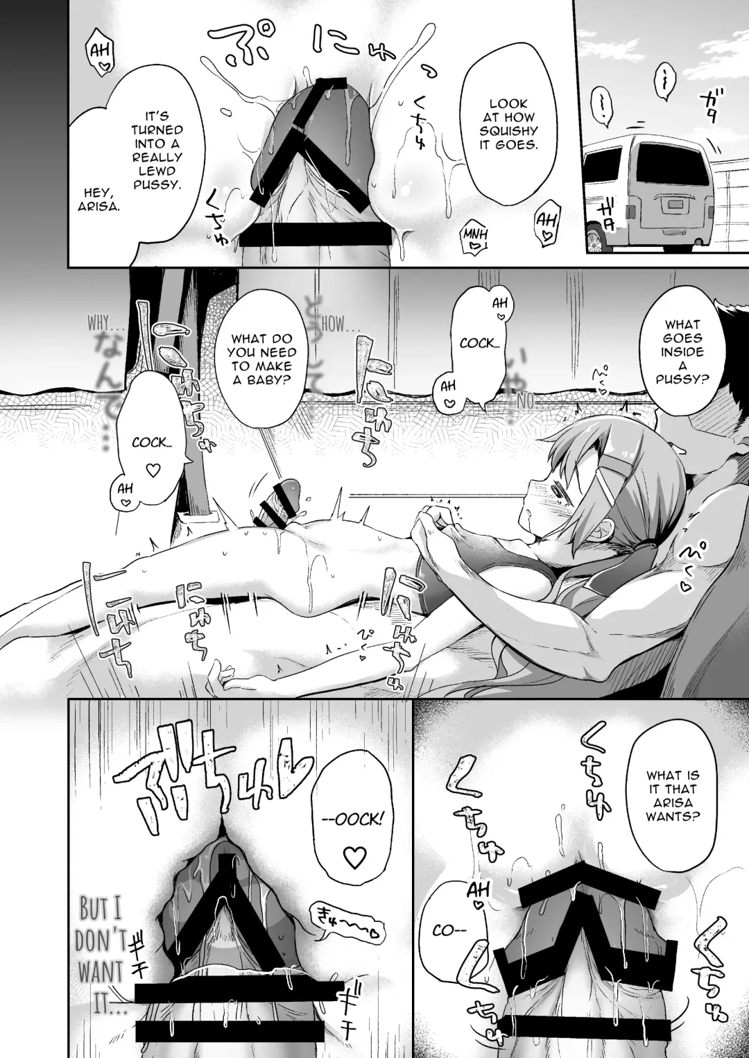[Pirason] Osanpo Shiyou! Arisa Hen | Let's Take A Walk! ~Arisa Edition~ Fhentai - Page 11