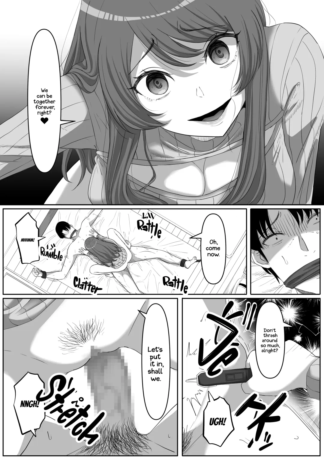 [Goma Gorilla] Tonari no Yasashii Onee-san wa Yandere datta | The Kind Yandere Next Door Fhentai - Page 41