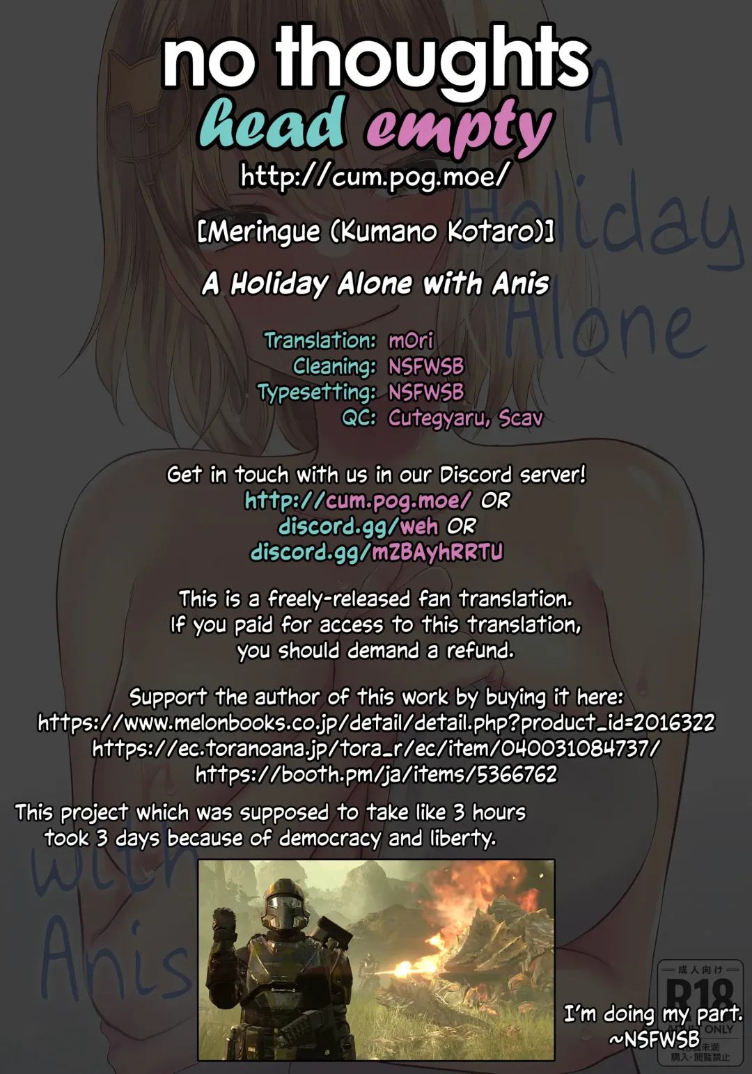 [Kumano Kotaro] Anis to Futarikiri no Kyuujitsu | A Holiday Alone with Anis Fhentai - Page 22