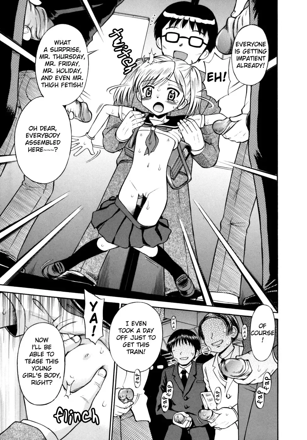 [Tamachi Yuki] Shoujo Hatsujouchuu Ch.3 - Group Molester Train Fhentai - Page 7