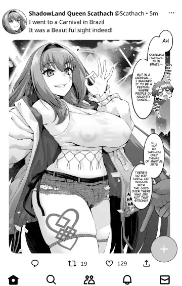 [Ankoman] Scathach Shishou Carnival o Mankitsu suru | Scathach Shishou Had Fun At A Carnival Fhentai - Page 6