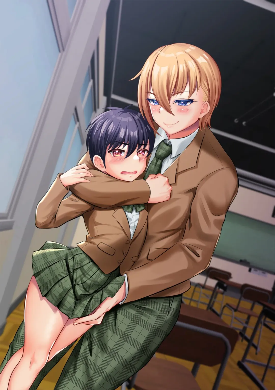 [Amamiya Iria] Joshi ni Kobiru Danshi-tachi | Men that flatter woman Fhentai - Page 2