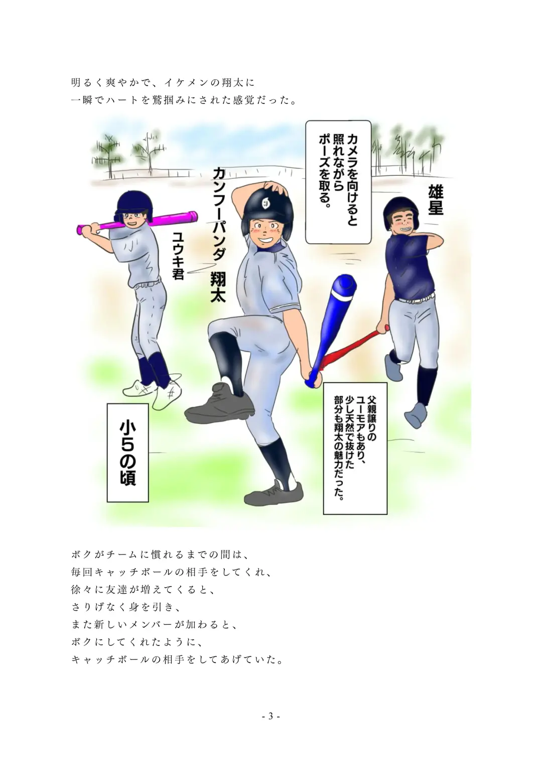 Chijoku no Yakyuubu Yobai Itazura (2) Kai Fhentai - Page 4